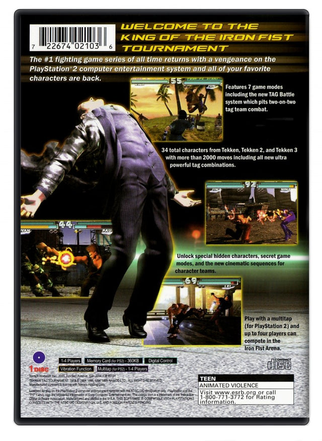 Tekken Tag Tournament - PlayStation 2 (Refurbished)