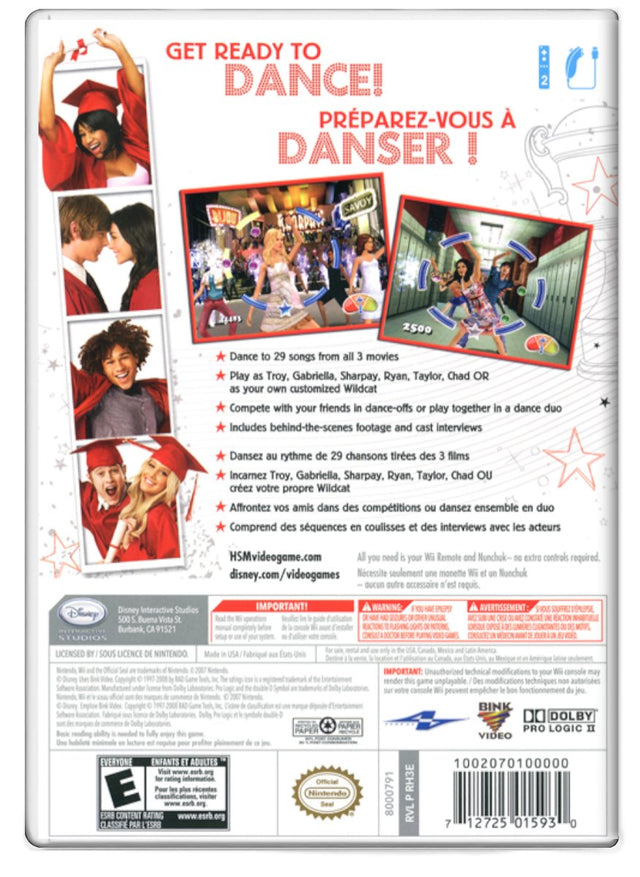 High School Musical 3: Senior Year Dance - Nintendo Wii (Refurbished)