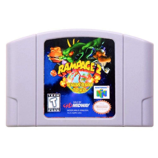 Rampage 2: Universal Tour - Nintendo 64 (Renewed)