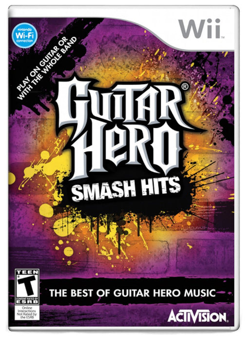 Guitar Hero Smash Hits - Nintendo Wii (Refurbished)