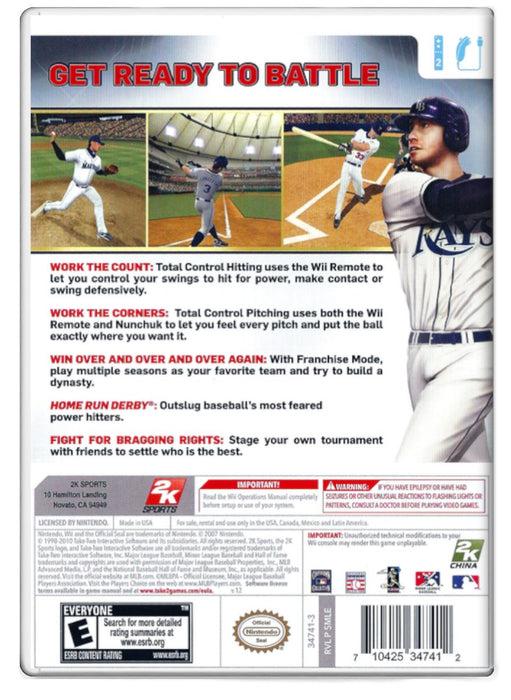 Major League Baseball 2K10 - Nintendo Wii (Refurbished)