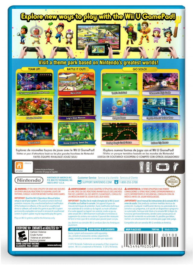 Nintendo Land - Nintendo Wii U (Refurbished)