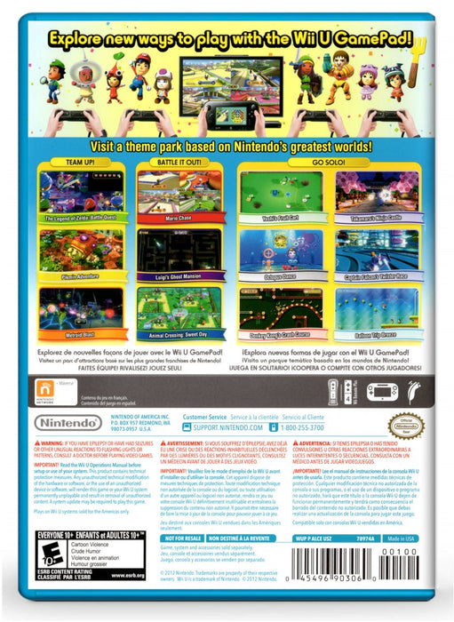Nintendo Land - Nintendo Wii U (Refurbished)