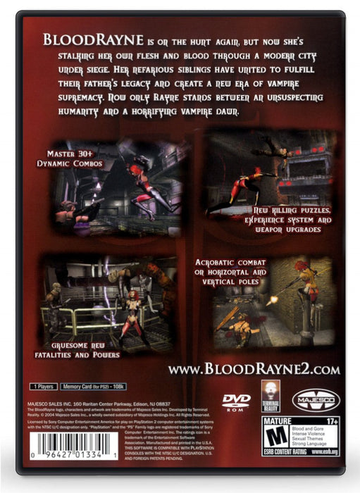 Blood Rayne 2 - PlayStation 2 (Refurbished)