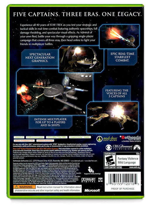 Star Trek Legacy - Xbox 360 (Refurbished)