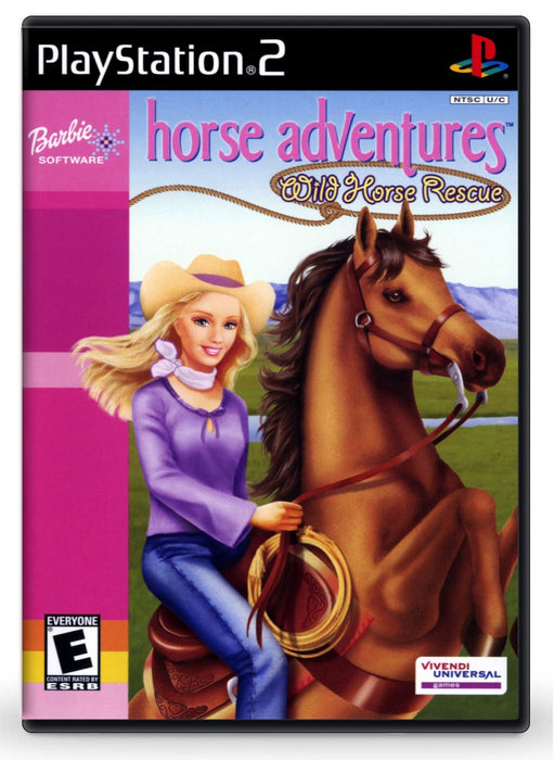 Barbie Horse Adventures: Wild Horse Rescue - PlayStation 2 (Refurbished)
