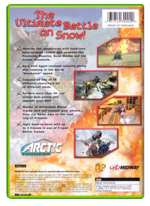 Arctic Thunder - Xbox Original (Refurbished)
