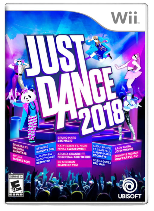Just Dance 2018 - Nintendo Wii (Refurbished)