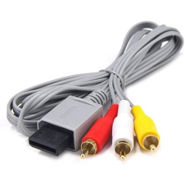 Genuine OEM Original Nintendo Wii Power Cord, AV Cable, Sensor & Stand-  TESTED