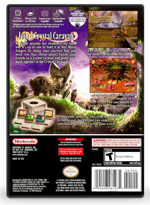 Final Fantasy Crystal Chronicles - Nintendo GameCube (Refurbished)