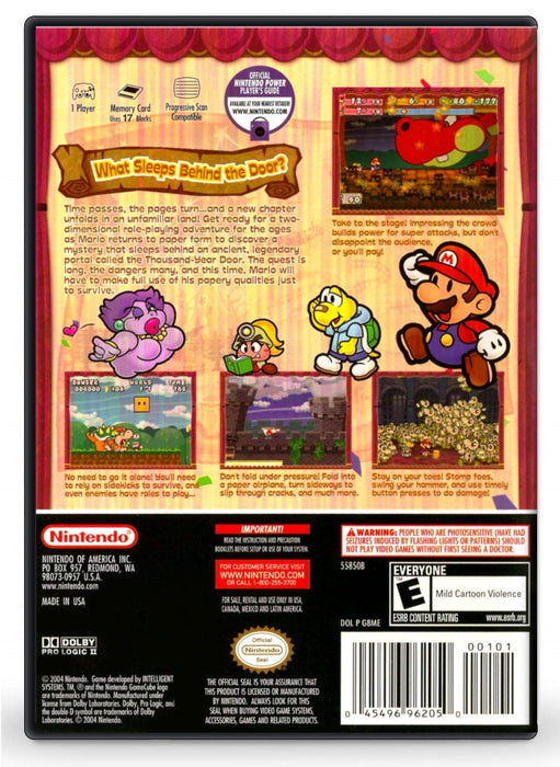 Paper Mario Thousand Year Door - Nintendo GameCube (Refurbished)