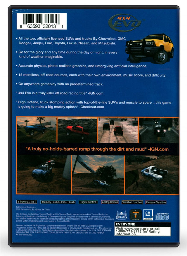 4x4 EVO - PlayStation 2 (Refurbished)