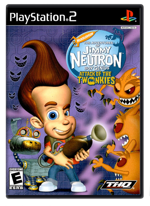 Adventures of Jimmy Neutron Boy Genius Attack of Twonkies - Nintendo GameCube (Refurbished)