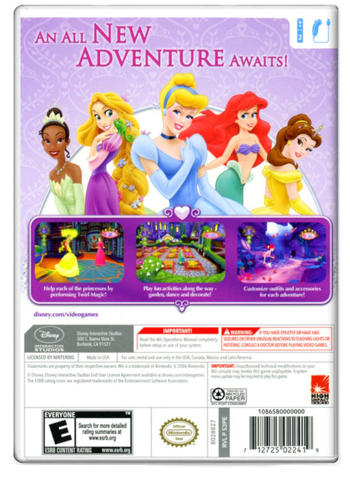 Disney Princess: My FairyTale Adventure - Nintendo Wii (Refurbished)