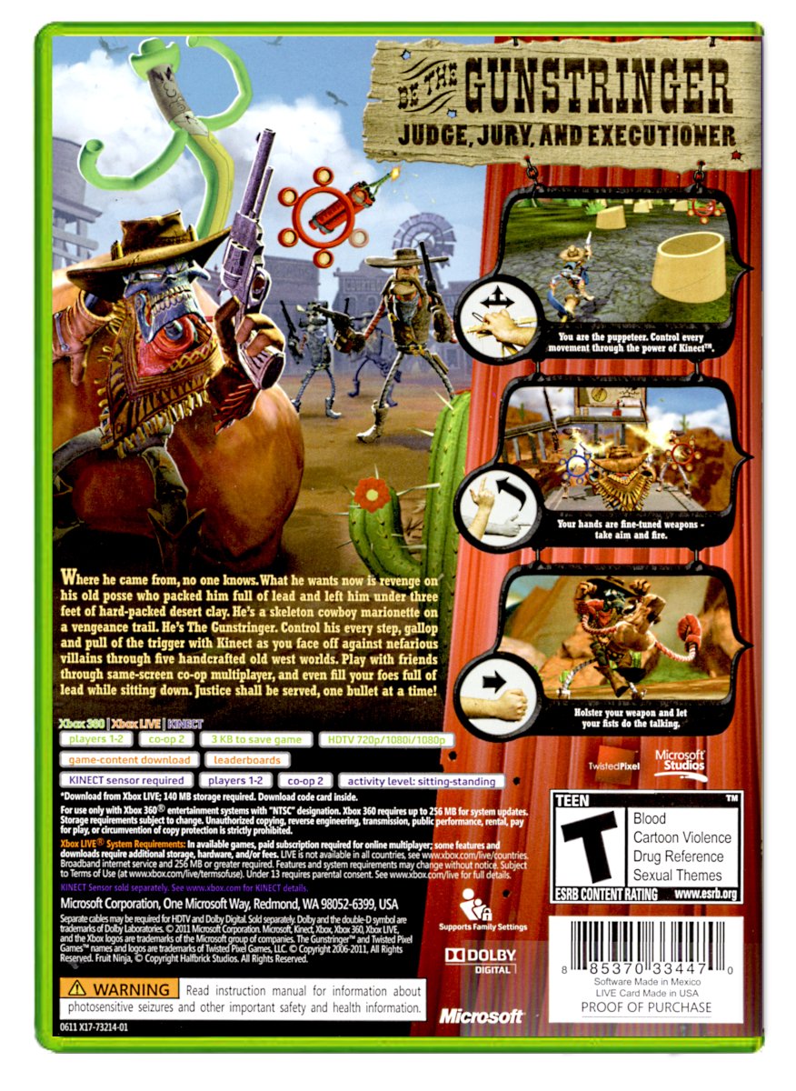 Gunstringer 360 Gunstringer - Xbox 360 (Refurbished) – Voomwa