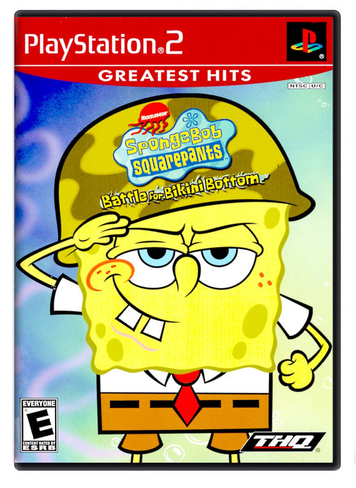 SpongeBob SquarePants Battle for Bikini Bottom - PlayStation 2 (Refurbished)