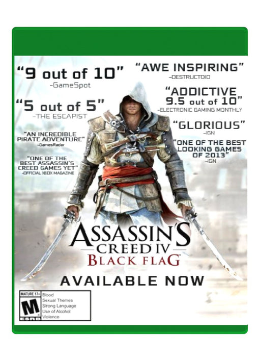 Assassins Creed IV: Black Flag - Xbox One (Refurbished)