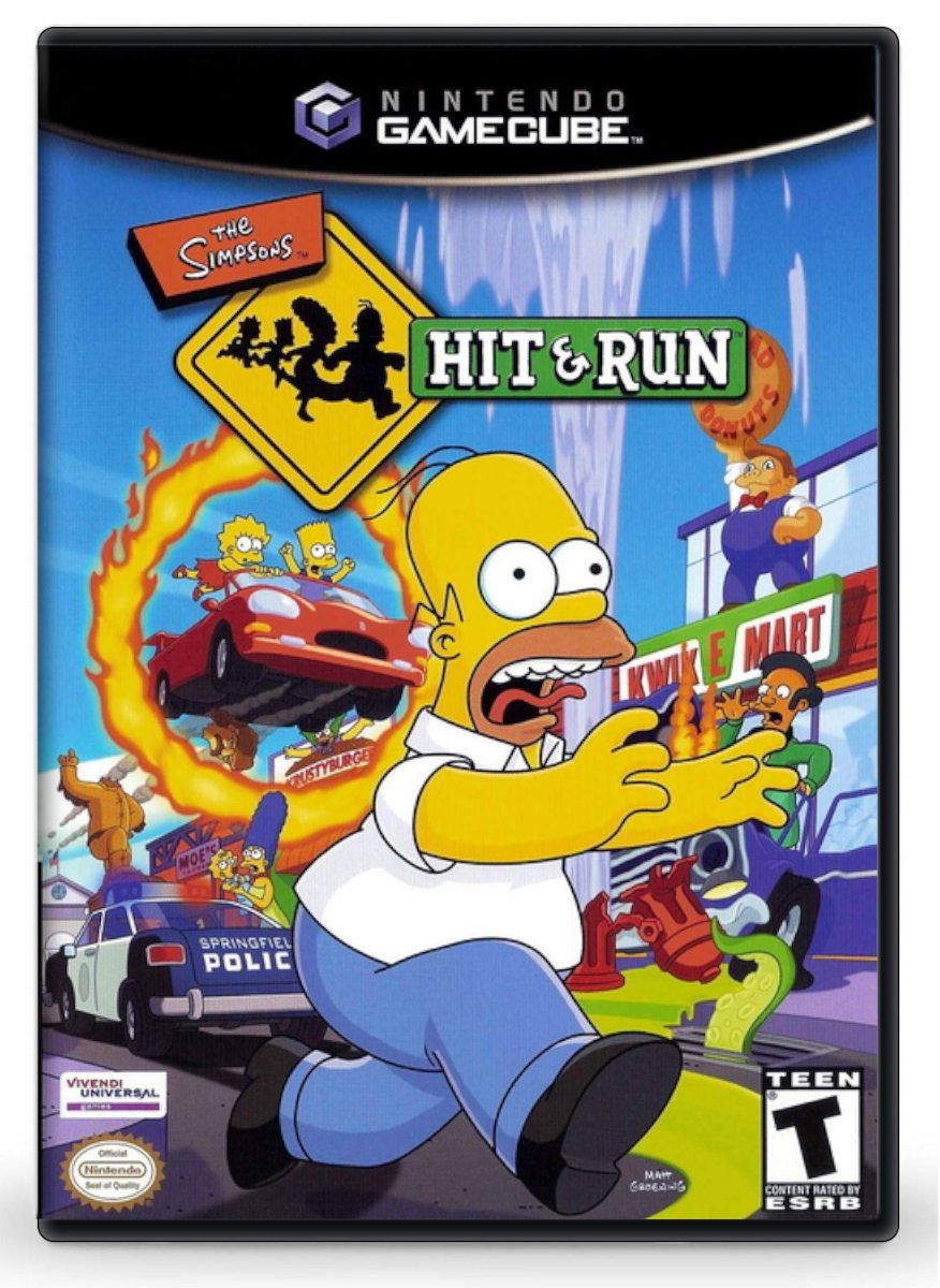 Simpsons Hit Run - Nintendo GameCube (Refurbished)