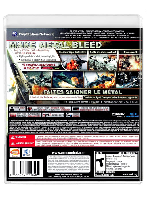 Ace Combat Assault Horizon - PlayStation 3 (Refurbished)