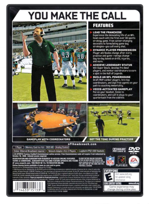 NFL Head Coach - PlayStation 2 (Refurbished)