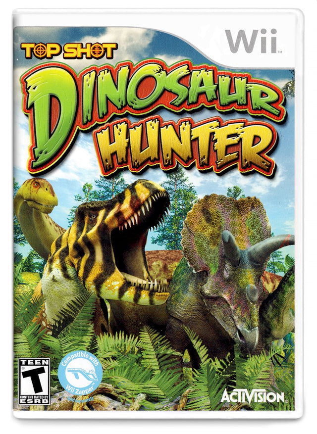 Top Shot Dinosaur Hunter - Nintendo Wii (Refurbished)
