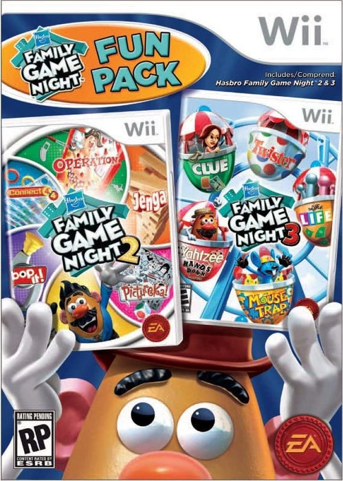 Family Game Night 2 and 3 Bundle - Nintendo Wii (Refurbished)