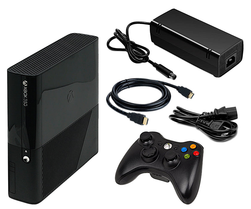 Xbox 360 Console Model E 4GB Black (Refurbished - Very Good)