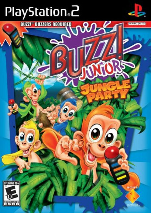 Buzz Junior Jungle Party - PlayStation 2 (Refurbished)