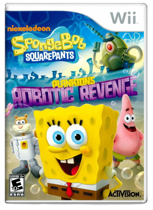 SpongeBob SquarePants: Planktons Robotic Revenge - Nintendo Wii (Refurbished)