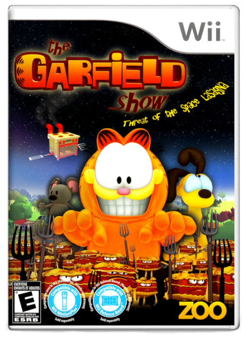 Garfield Show Threat of Space Lasagna - Nintendo Wii (Refurbished)
