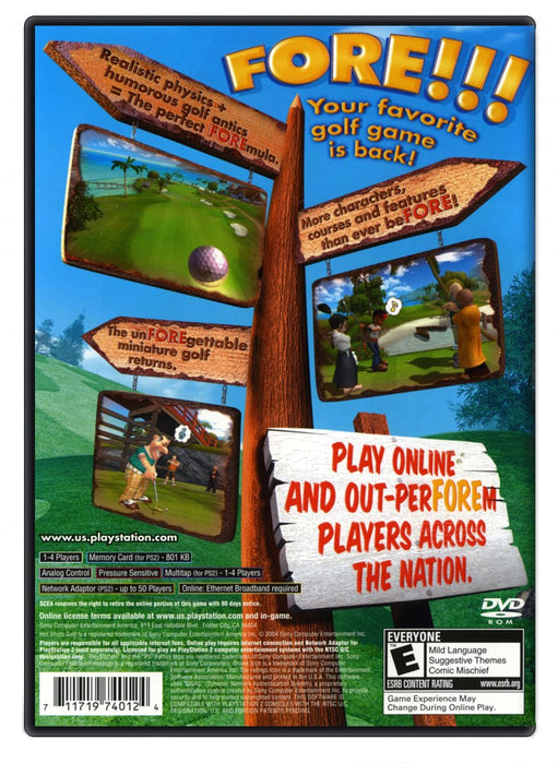 Hot Shots Golf Fore - PlayStation 2 (Refurbished)