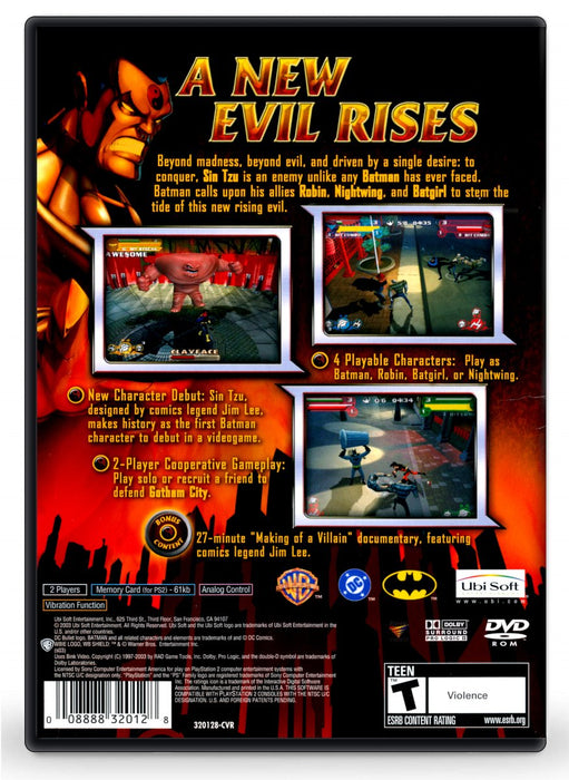 Batman: Rise of Sin Tzu - PlayStation 2 (Refurbished)
