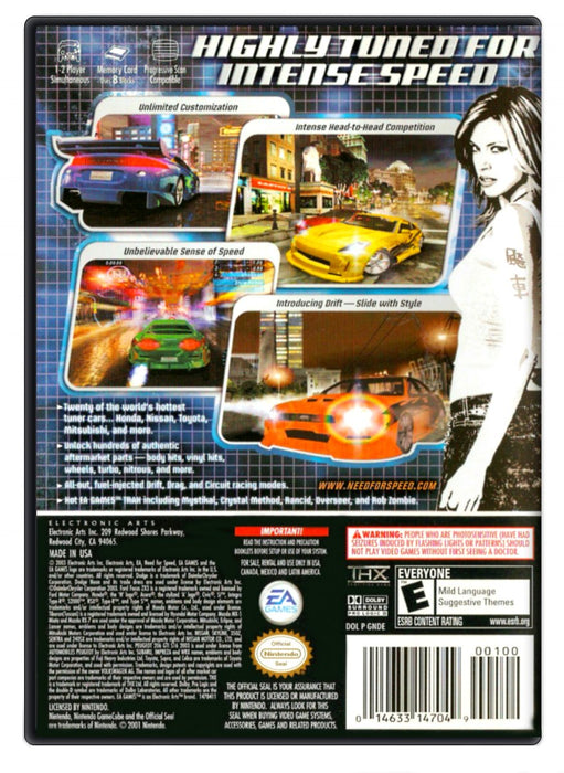 Need for Speed Underground - Nintendo GameCube (Refurbished)