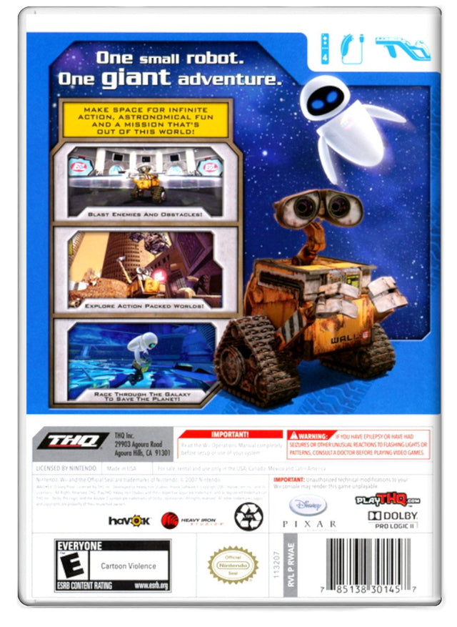 Wall-E - Nintendo Wii (Refurbished)