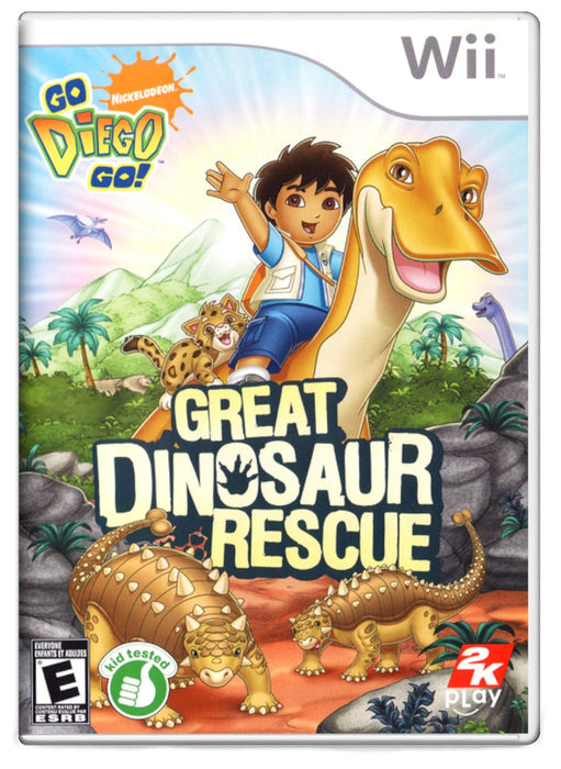 Go Diego Go Great Dinosaur Rescue - Nintendo Wii (Refurbished)