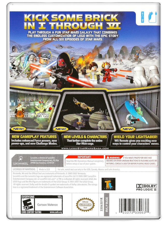 Lego Star Wars The Complete Saga - Nintendo Wii (Refurbished)