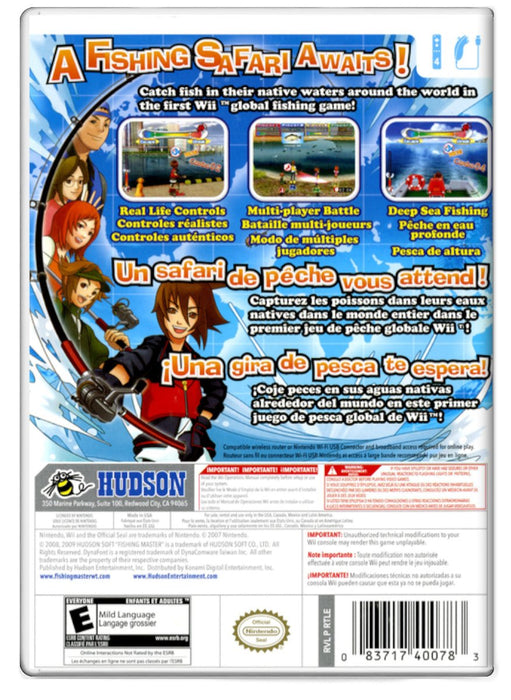 Fishing Master World Tour - Nintendo Wii (Refurbished)