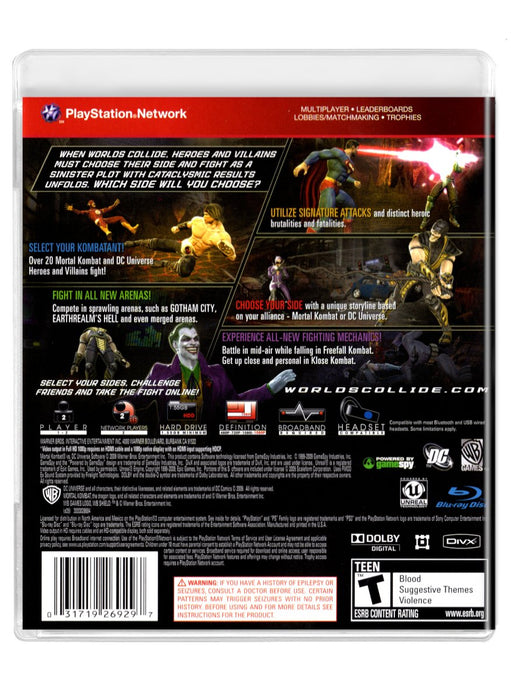 Mortal Kombat vs. DC Universe - PlayStation 3 (Refurbished)