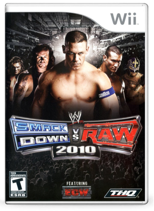 WWE SmackDown vs. Raw 2010 - Nintendo Wii  (Refurbished)