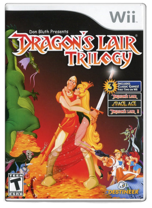 Dragons Lair Trilogy - Nintendo Wii (Refubished)
