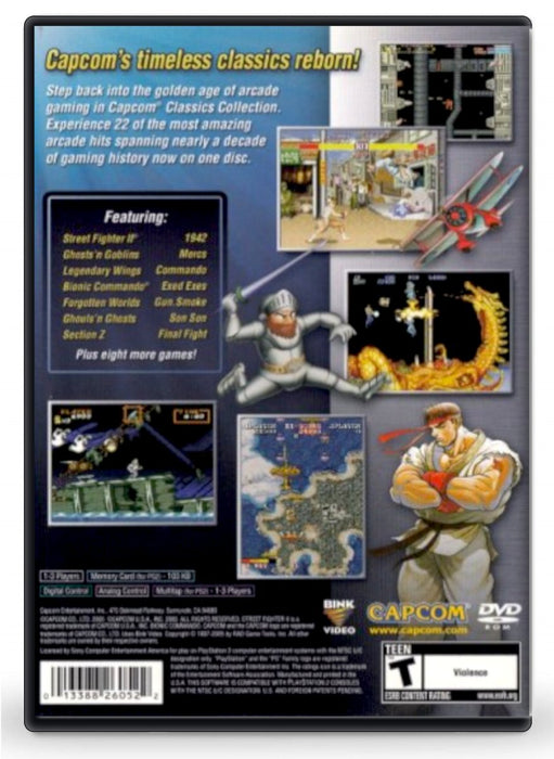 Capcom Classics Collection - PlayStation 2 (Refurbished)