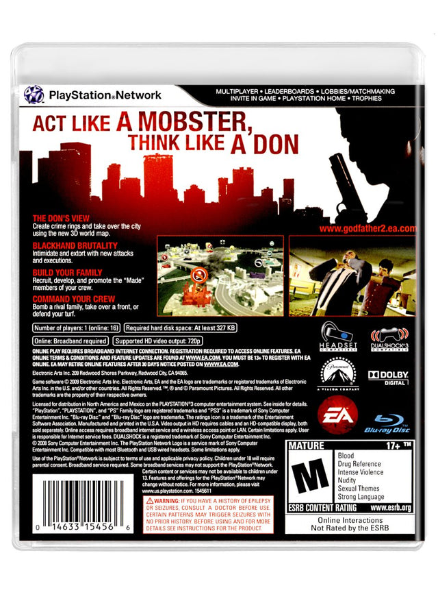 The Godfather II - PlayStation 3 (Refurbished)