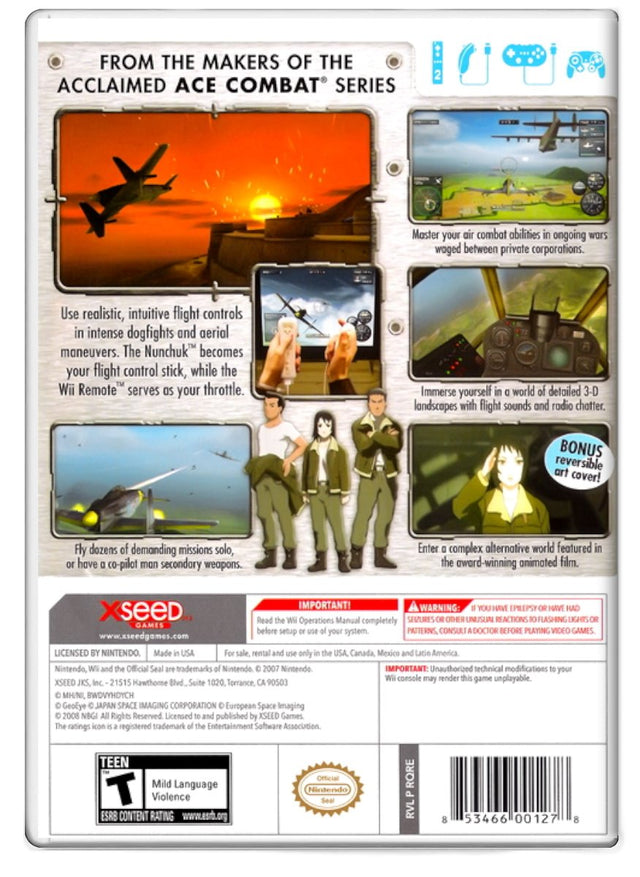 Sky Crawlers: Innocent Aces - Nintendo Wii (Refurbished)