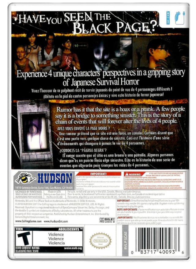 Calling - Nintendo Wii (Refurbished)