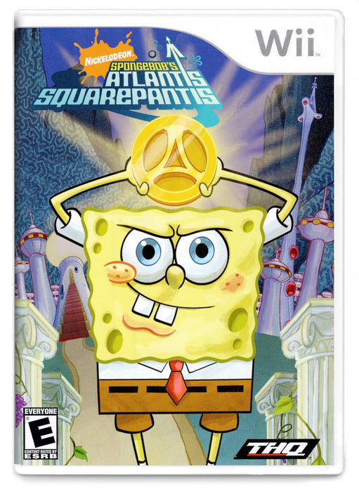 SpongeBobs Atlantis SquarePantis - Nintendo Wii (Refurbished)