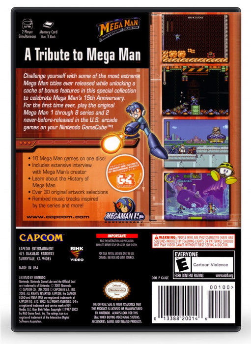 Mega Man Anniversary Collection - Nintendo GameCube (Refurbished)