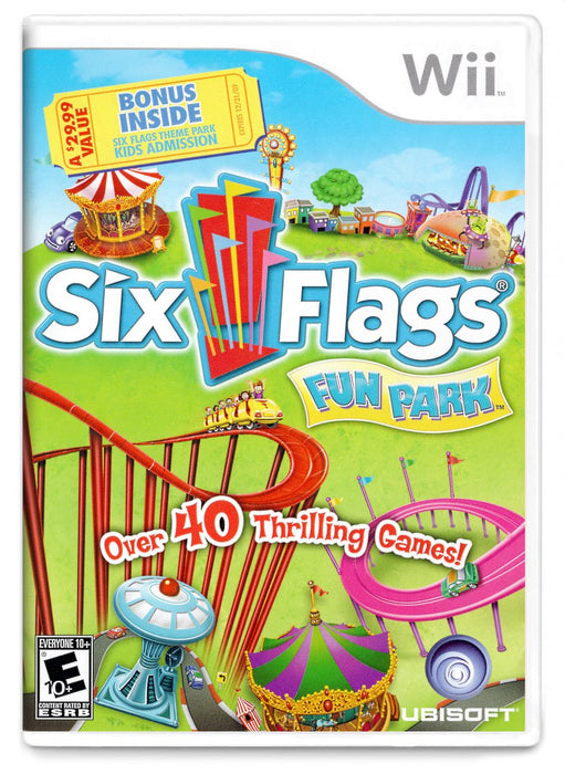 Six Flags Fun Park - Nintendo Wii (Refurbished)