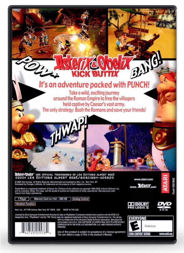 Asterix & Obelix: Kick Buttix - PlayStation 2 (Refurbished)