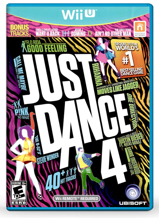 Just Dance 4 - Nintendo Wii U (Refurbished)