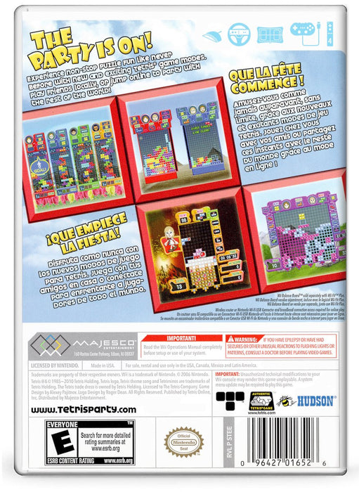 Tetris Party Deluxe - Nintendo Wii (Refurbished)